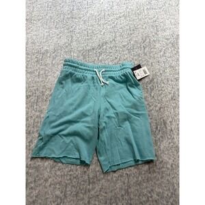 Grayson Threads Kids Blue Knit Shorts Raw Hem Drawstring Size M 8 T0861BBSH8